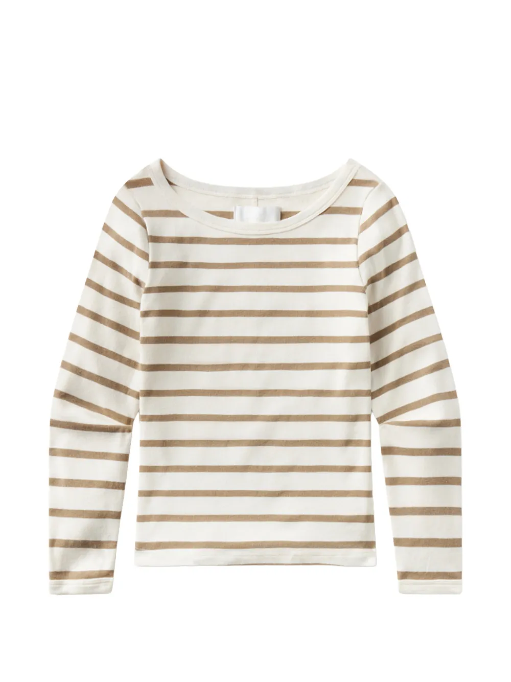 Citizens of Humanity striped boat-neck T-shirt - Nude