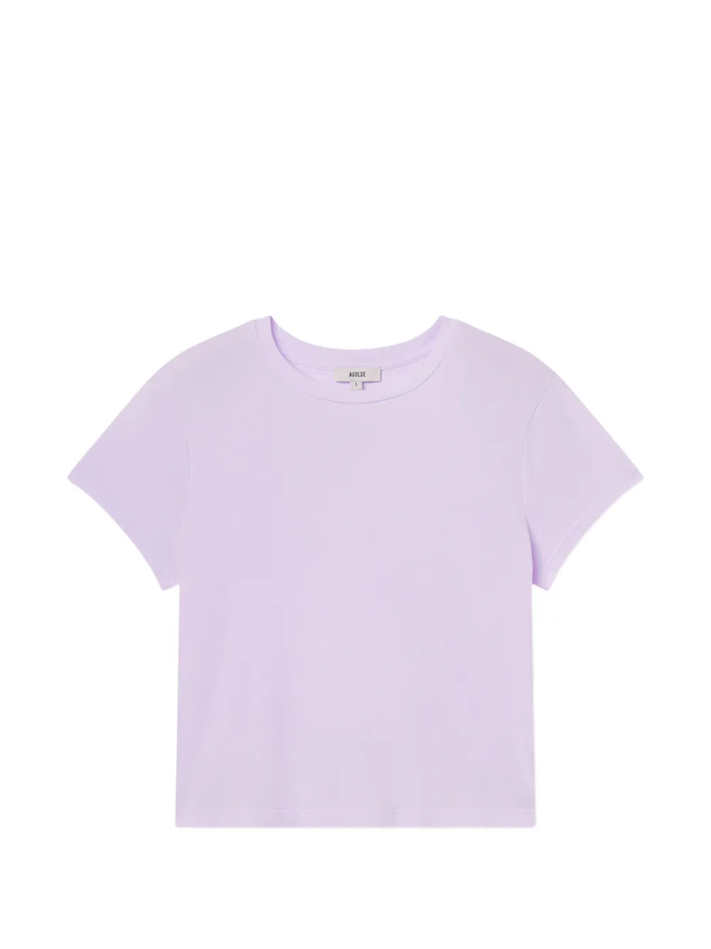 AGOLDE Adine shrunken T-shirt - Violett