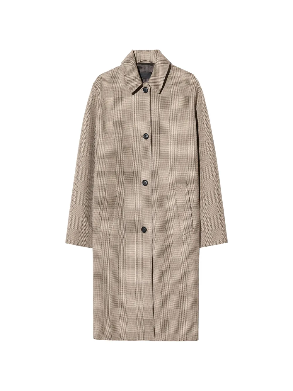 Nili Lotan Watson plaid coat - Toni neutri