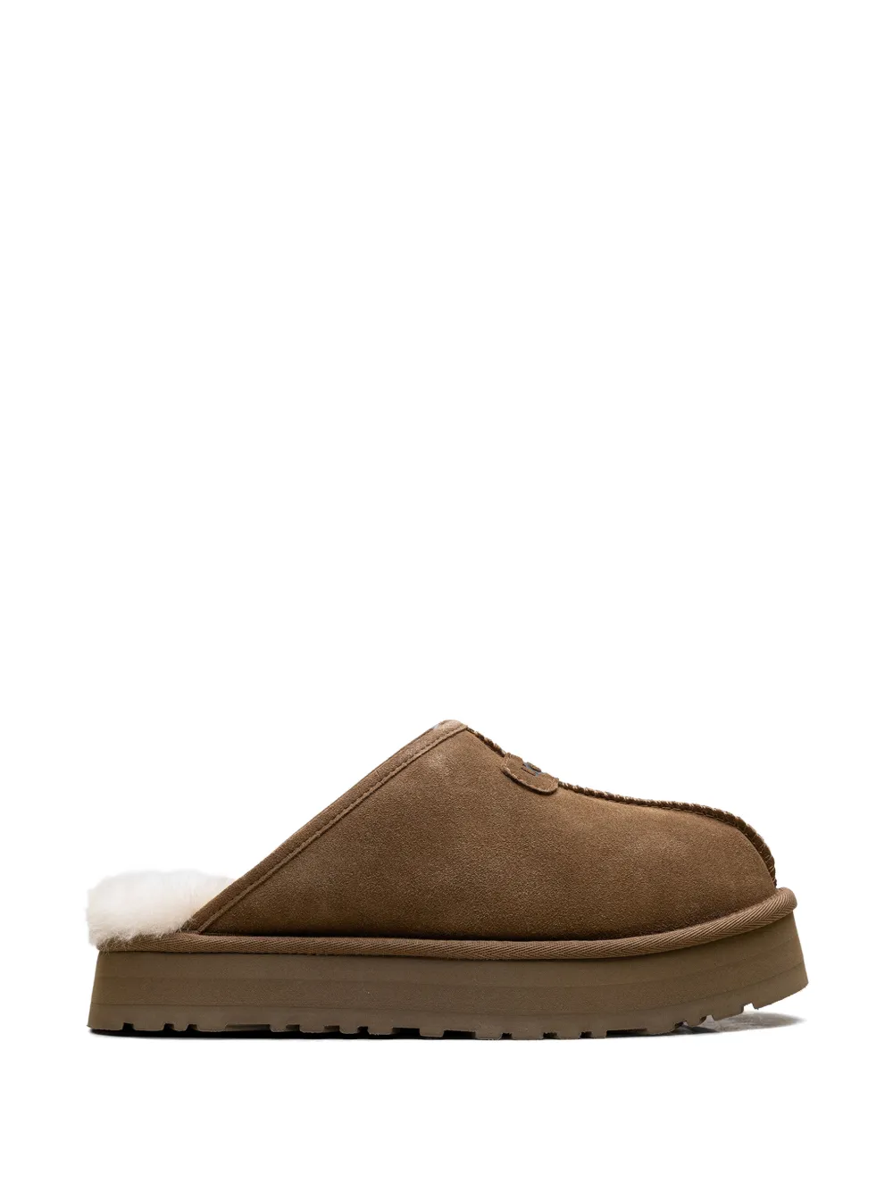 UGG Discoquette WMNS platform sheepskin boots - Marrone
