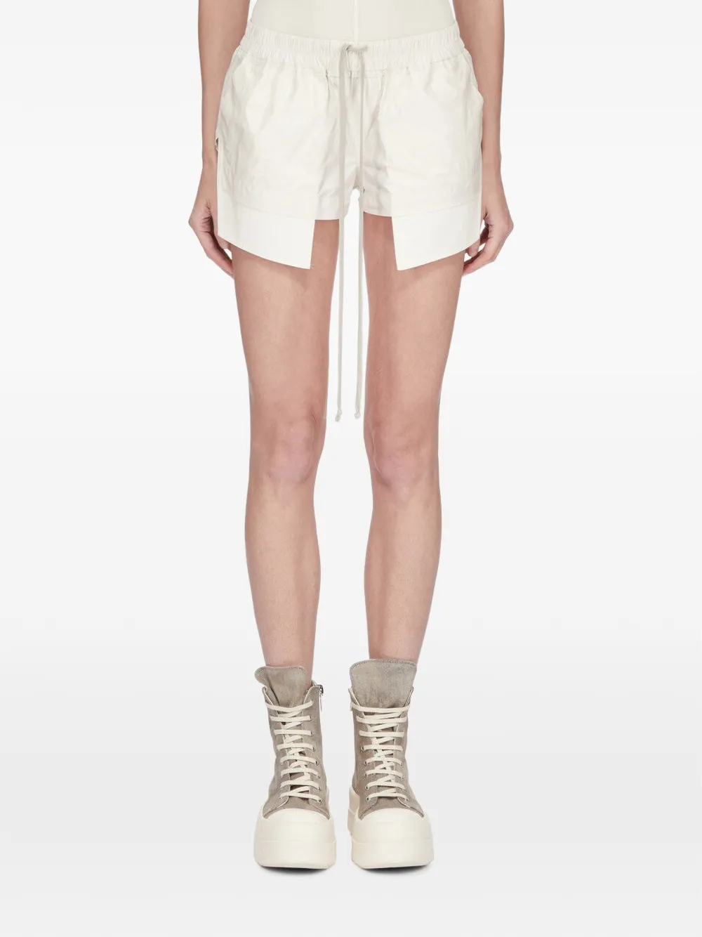 Rick Owens DRKSHDW Shorts con coulisse - Toni neutri
