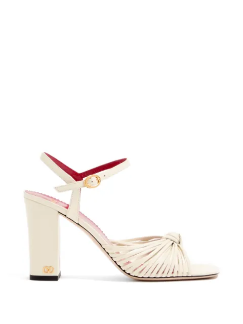Valentino Garavani  Annet kidskin sandals 90mm