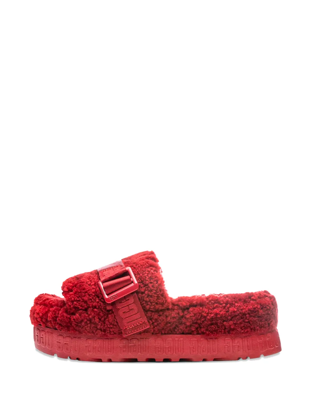 UGG buckle strap slides - Rosso