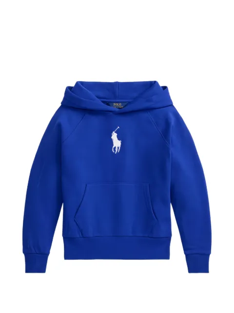 POLO RALPH LAUREN KIDS hooded pouch sweatshirt