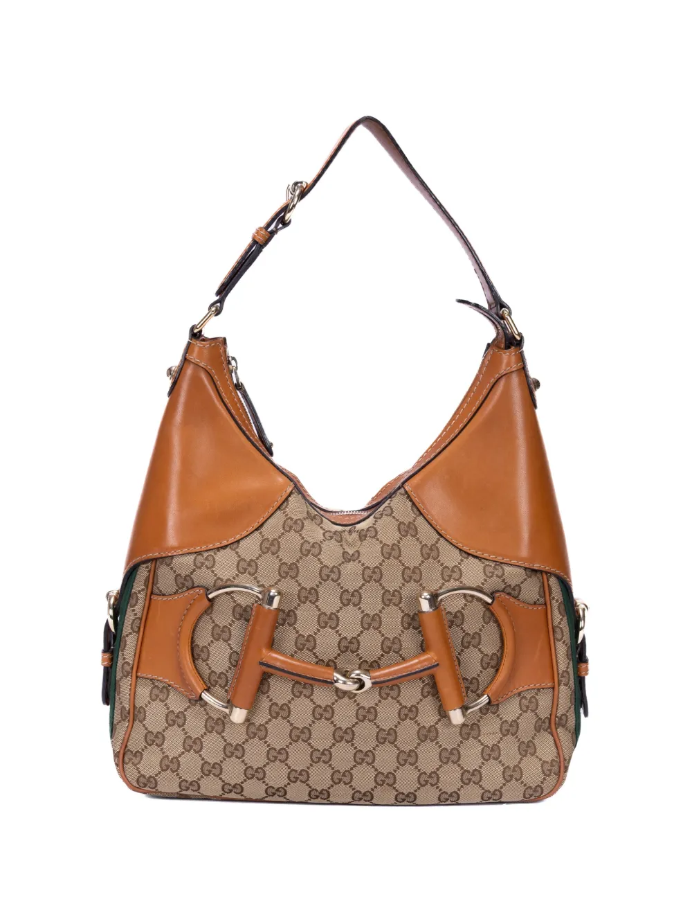 Gucci Pre-Owned Horsebit Sherry Line Hobo shoulder bag - Toni neutri