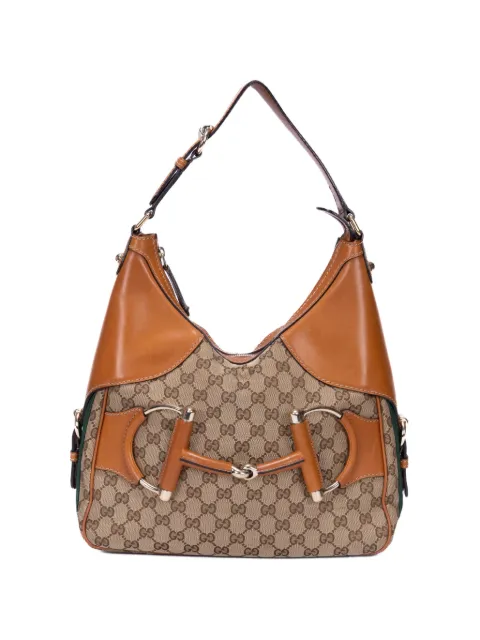 Gucci Pre-Owned Horsebit Sherry Line Hobo shoulder bag
