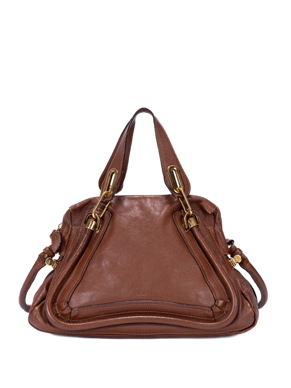 Chloé Pre-Owned Paraty calf leather handbag - Marrone