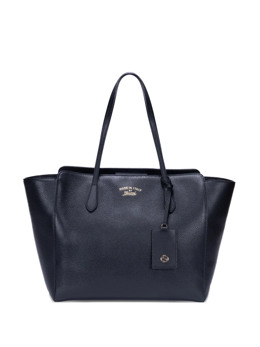 Gucci Pre-Owned Swing Shopper calf leather tote bag - Nero