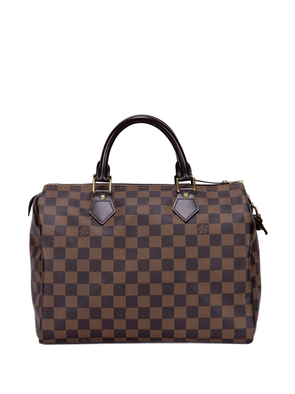 Louis Vuitton Pre-Owned Speedy padlock handbag - Marrone