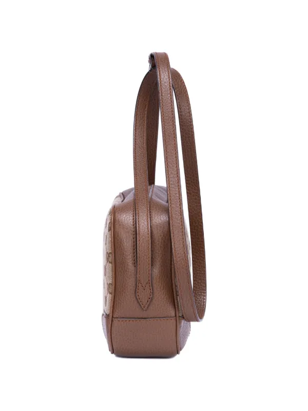 GUCCI GGキャンバス ブリー ショルダーバッグ Gucci Pre-Owned Bree GGキャンバス ショルダーバッグ | ニュートラル