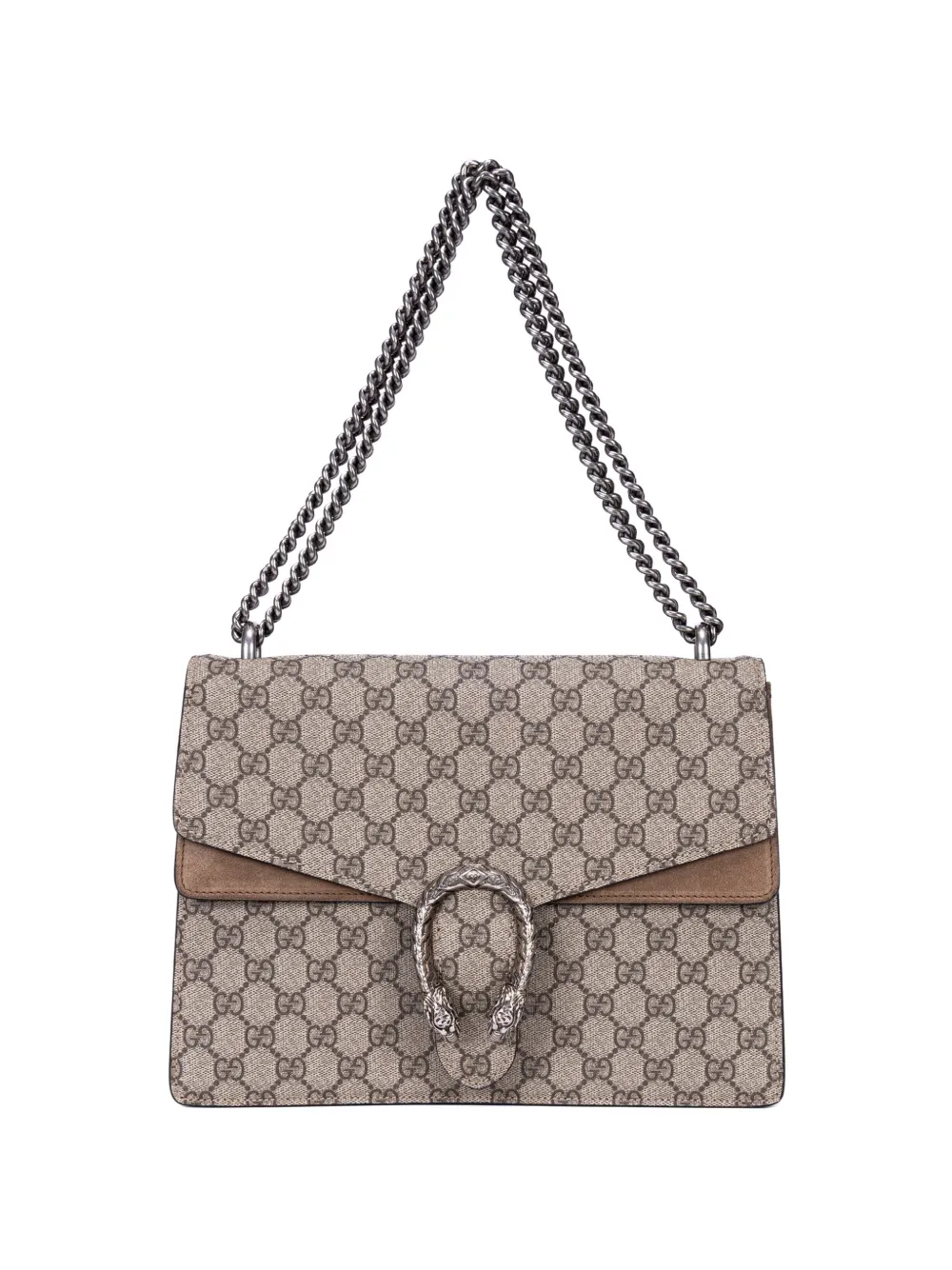 Gucci Pre-Owned Dionysus GG Supreme shoulder bag - Toni neutri