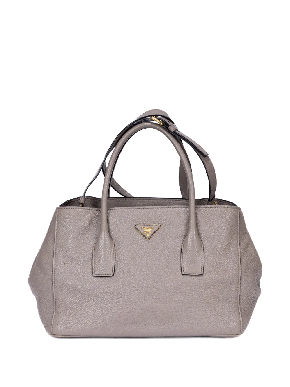 Prada Pre-Owned Daino leather tote bag - Grigio