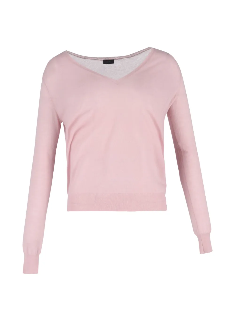 JOSEPH V-neck wool sweater - Rosa