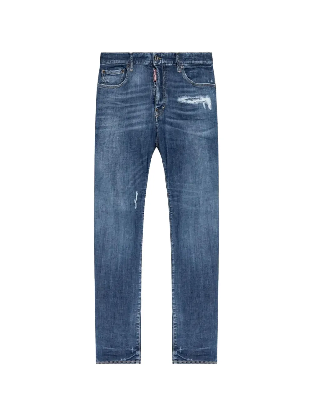DSQUARED2 distressed trousers - Blu