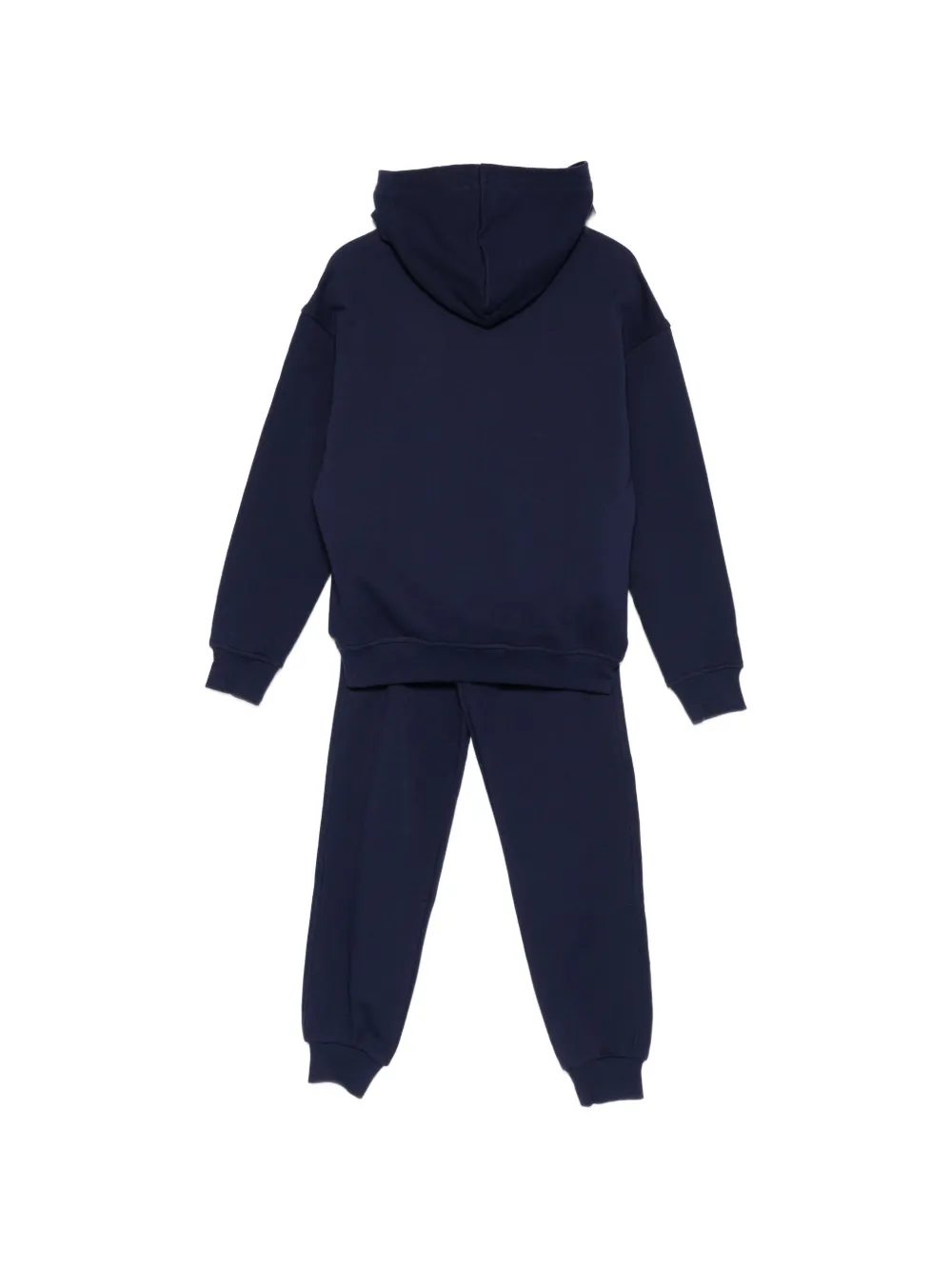  Moschino Kids Hooded Graphic-print Tracksuit - Blue 