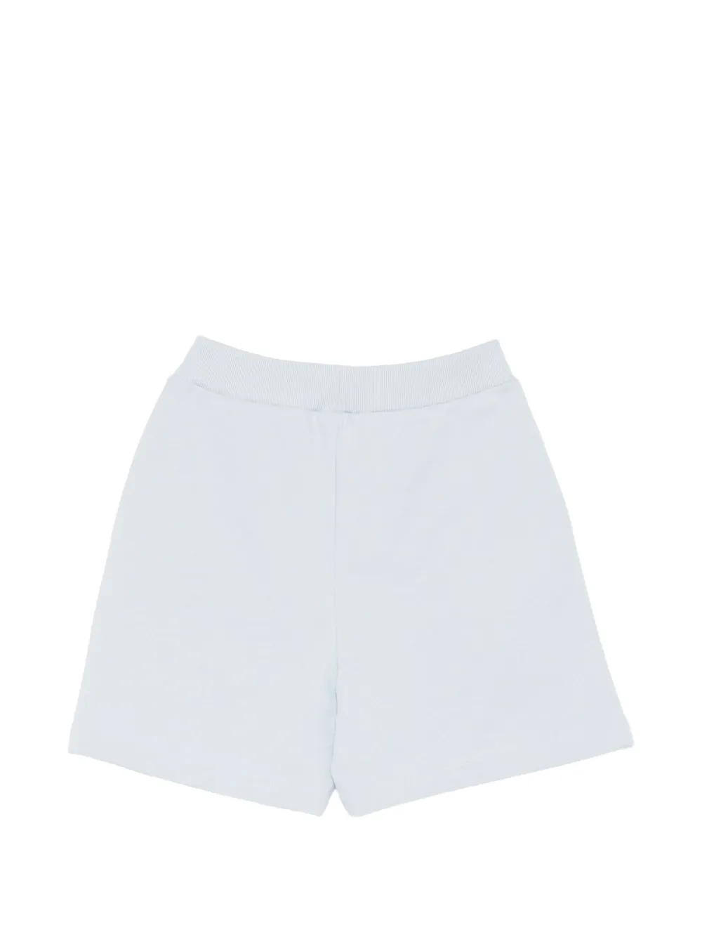 Balmain Kids Katoenen shorts met knopen Blauw