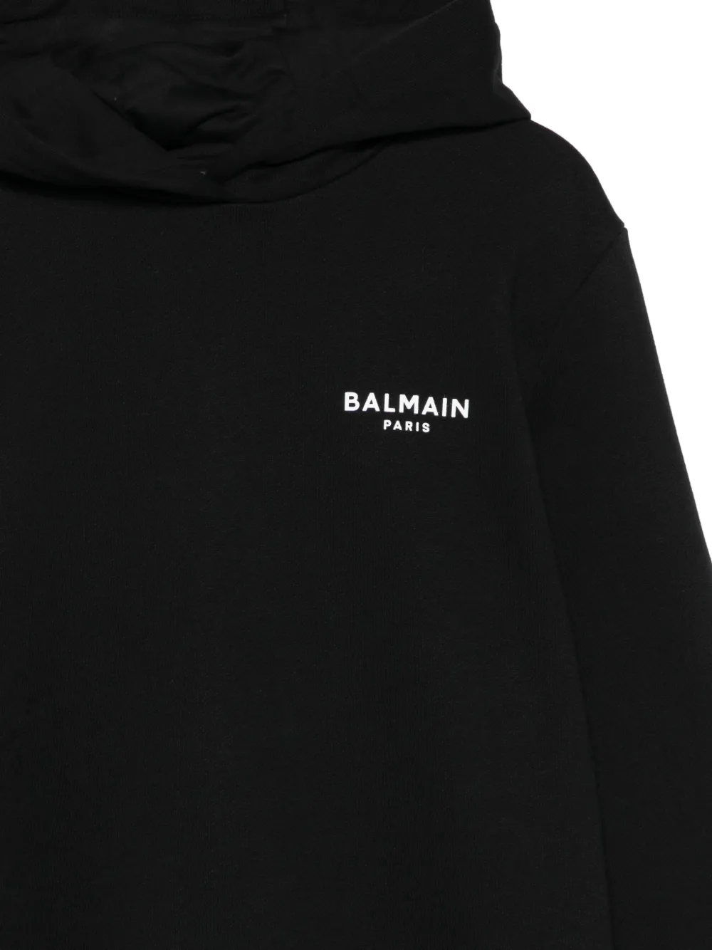  Balmain Kids Logo Hoodie - Black 