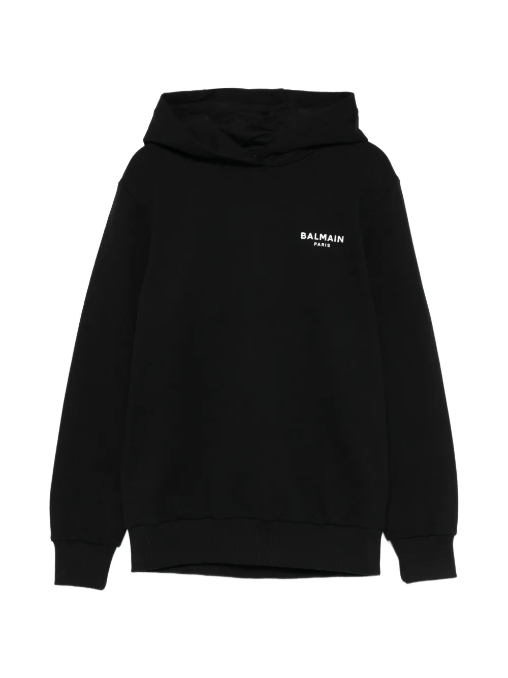 Balmain Kids logo hoodie - Nero