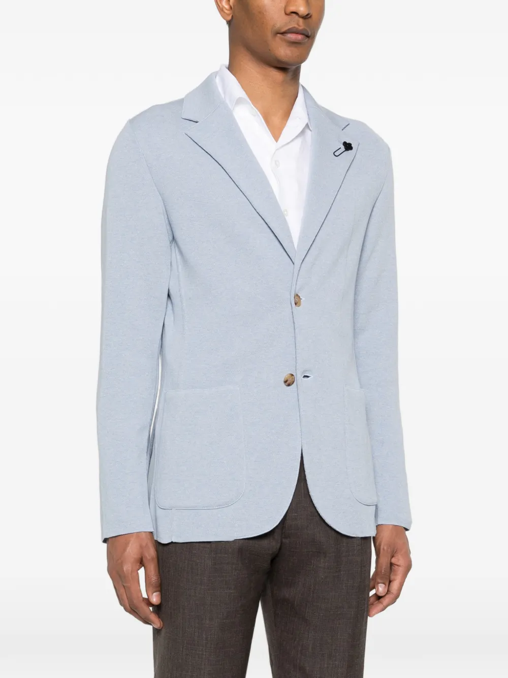  Lardini Pocket Pin Blazer - Blue 