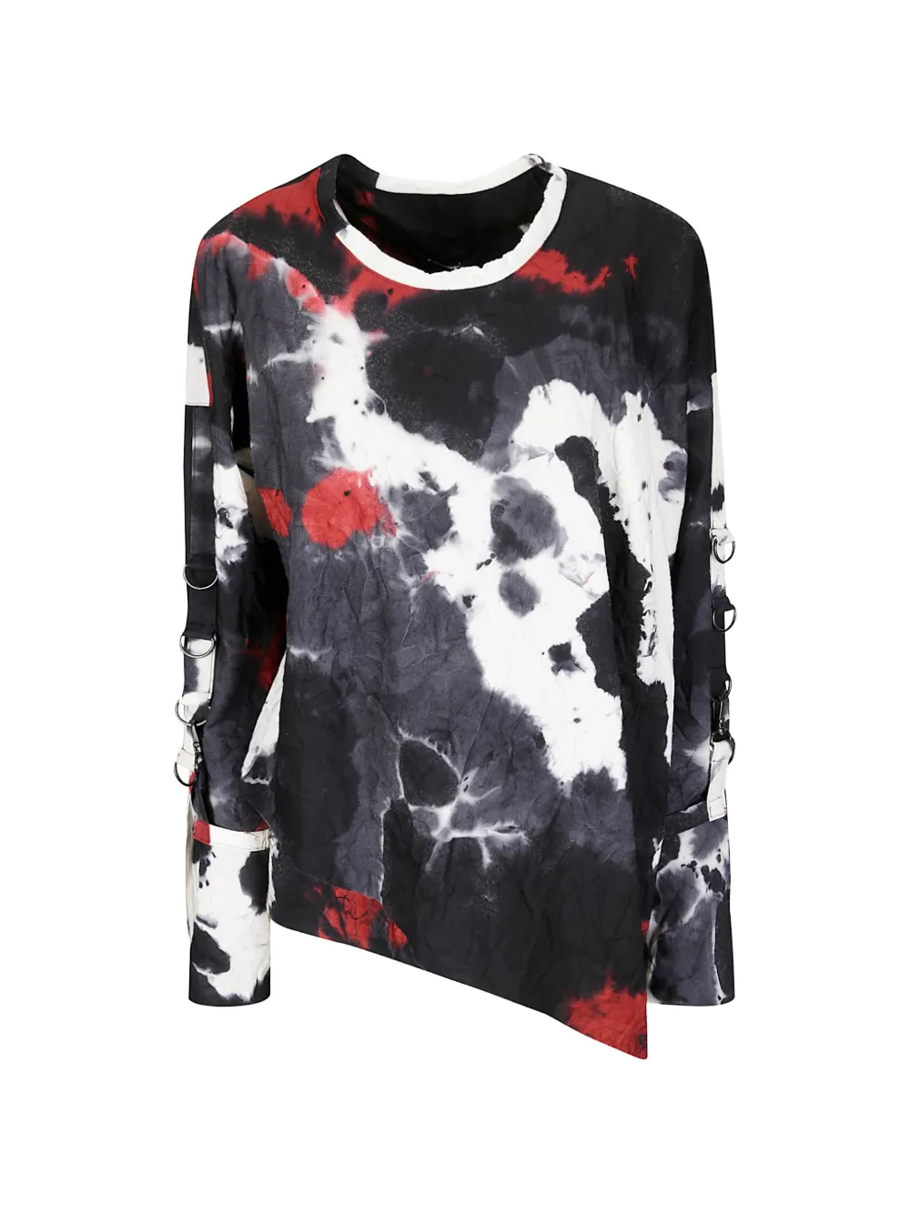 Limi Feu asymmetrical frayed top