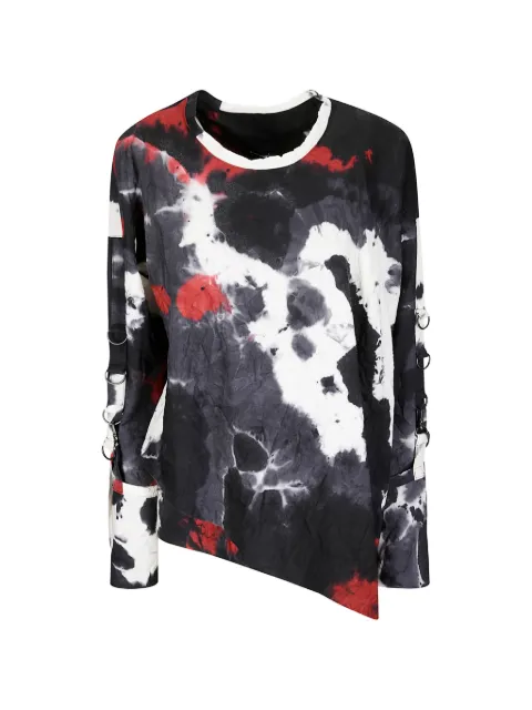 Limi Feu asymmetrical frayed top