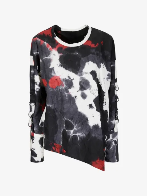 Limi Feu Asymmetrische top met franje