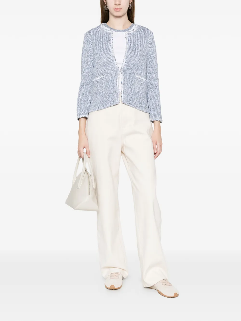  Amina Rubinacci Vivienne Cardigan - Blue 