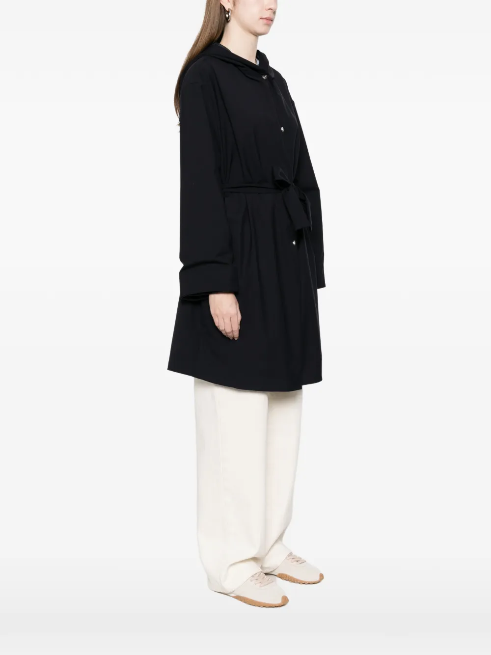  Herno Hooded Reversible Parka - Blue 