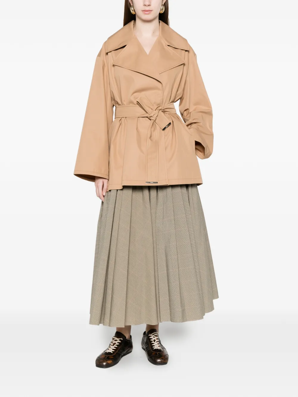  Herno Belted Jacket - Neutrals 