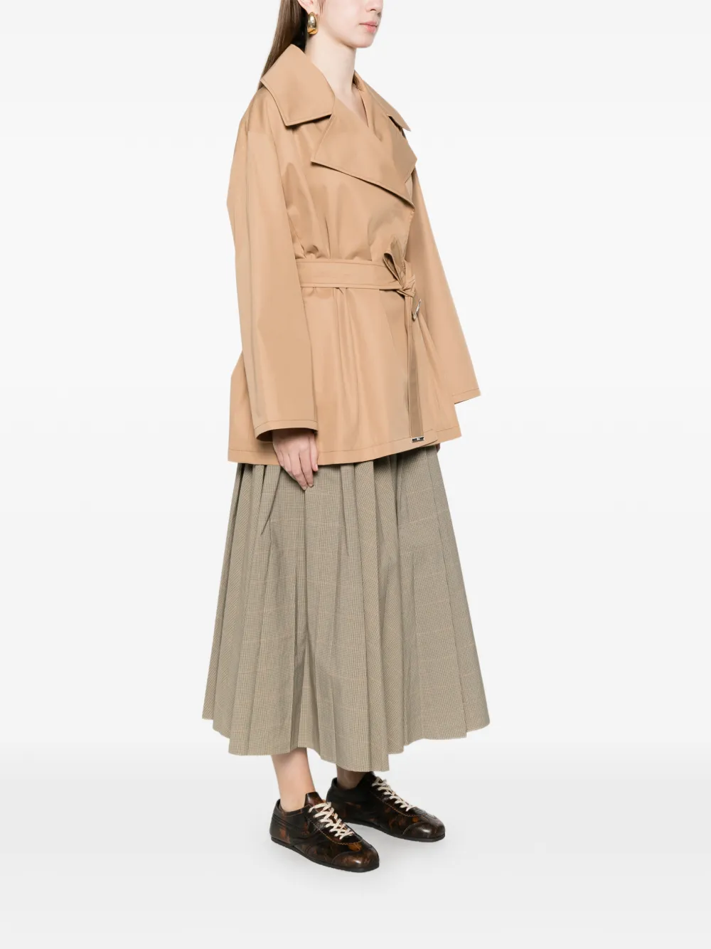  Herno Belted Jacket - Neutrals 
