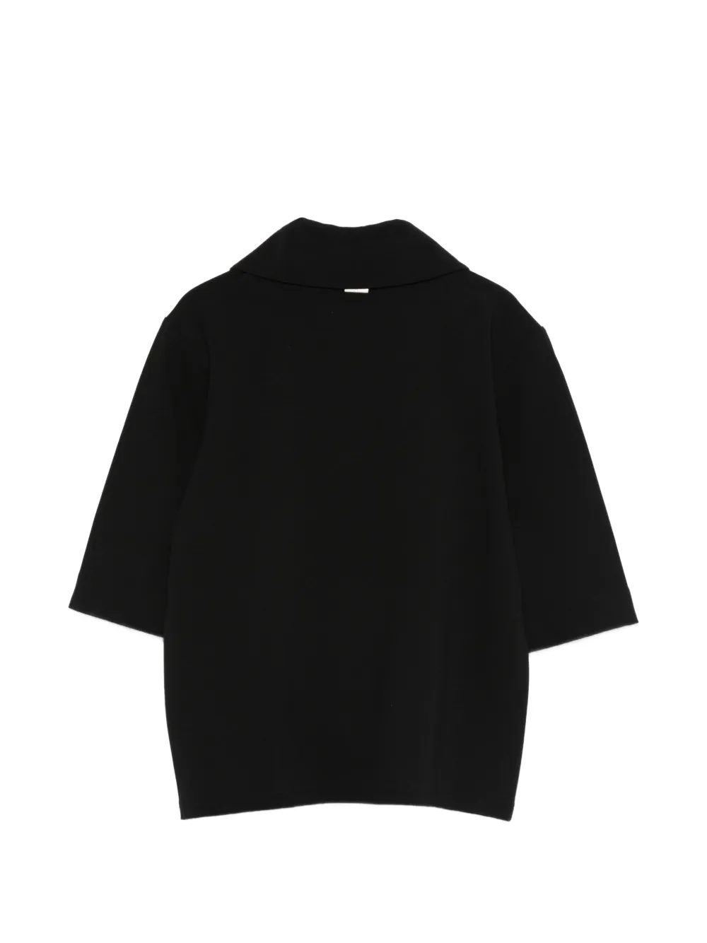 AMI Paris Polotop met korte mouwen Zwart