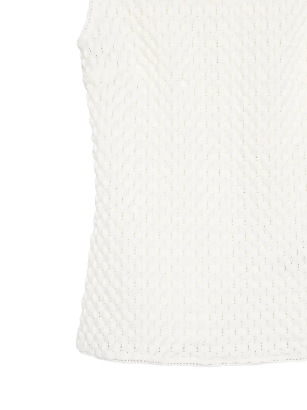 Textured Sleeveless Vest 