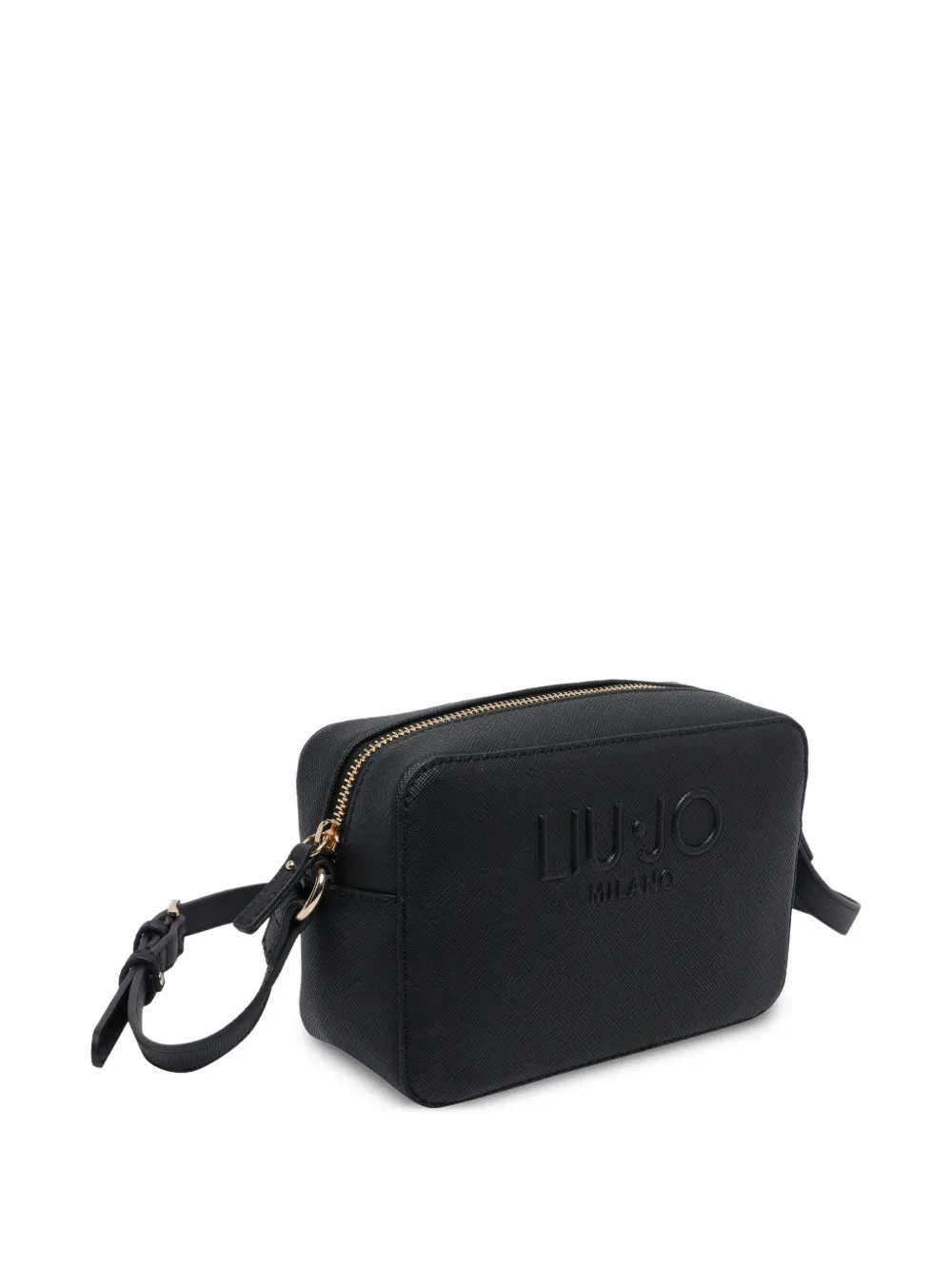 LIU JO Crossbodytas met logo-reliëf Zwart