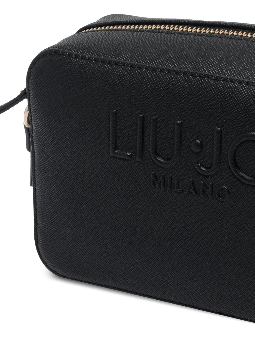LIU JO Crossbodytas met logo-reliëf Zwart