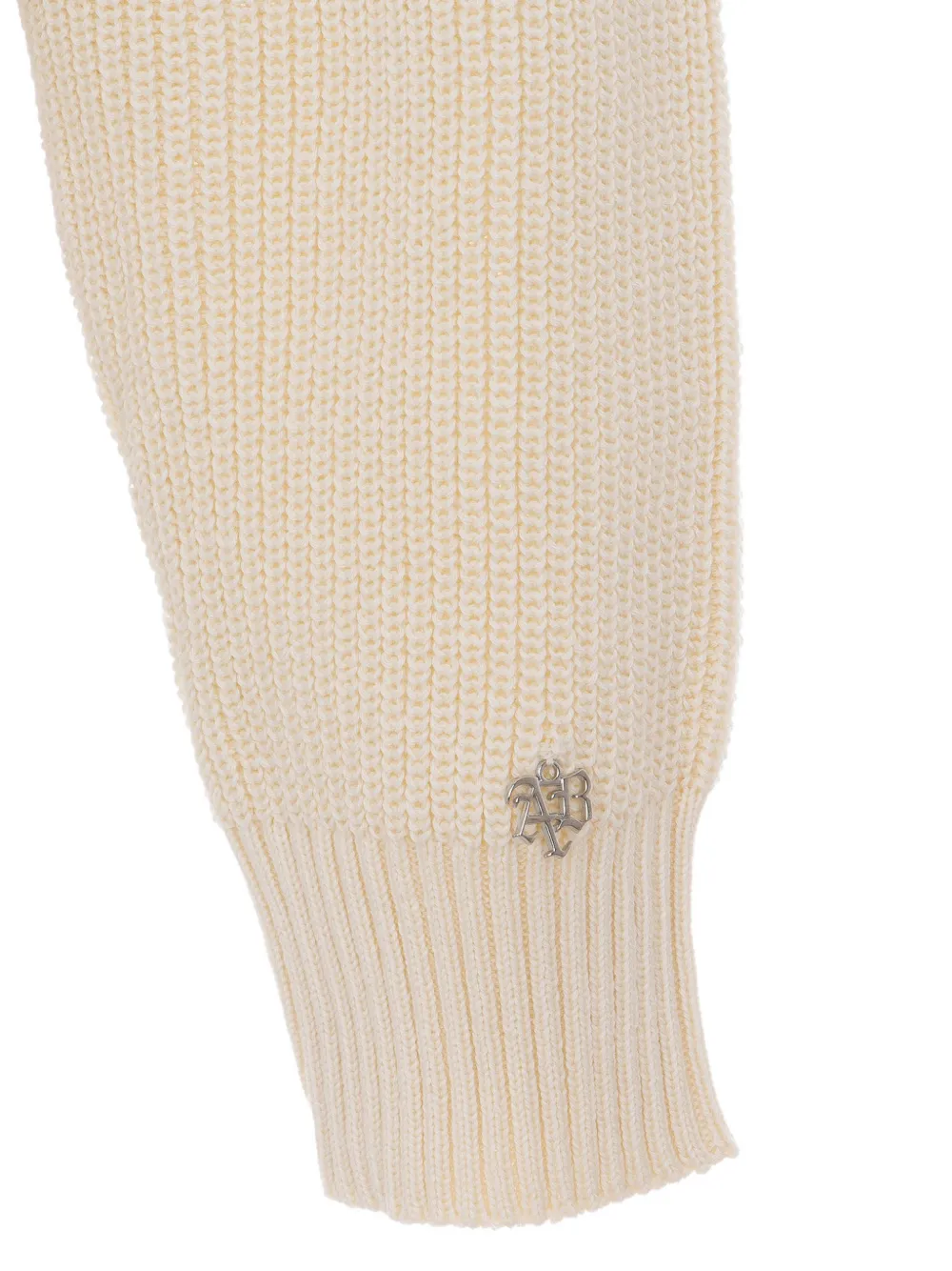  Aniye By Lydia Lace-back Crew-neck Sweater - Neutrals 