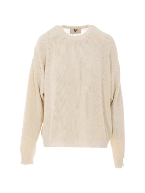 Aniye By Lydia lace-back crew-neck sweater