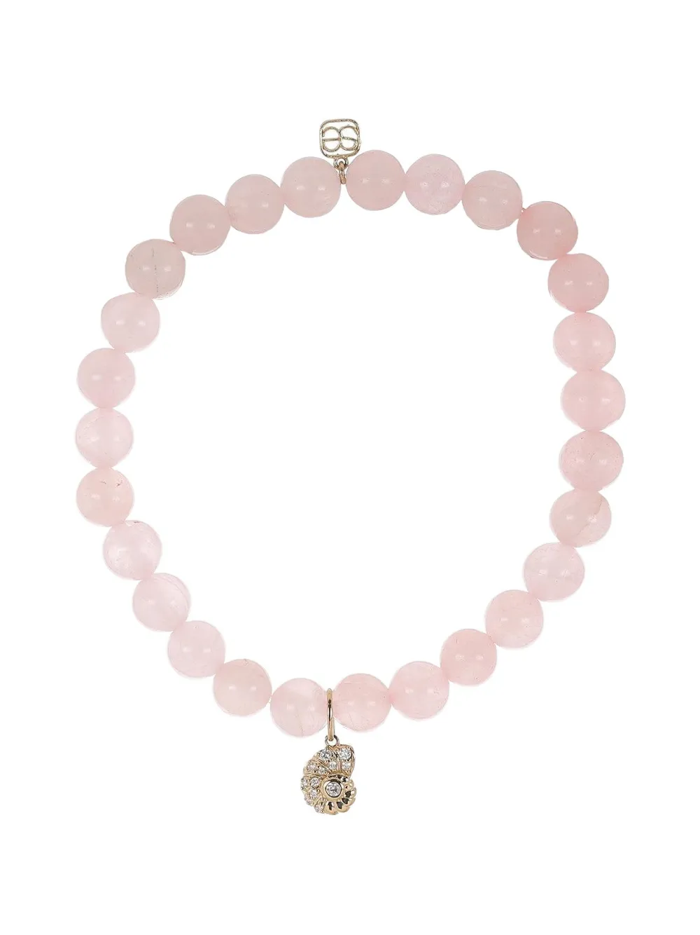 Sydney Evan Nautilus charm bracelet - Pink