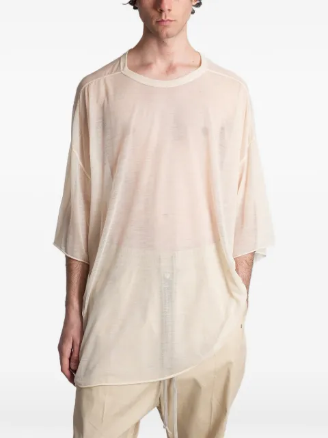Rick Owens Tommy sheer oversized T-shirt