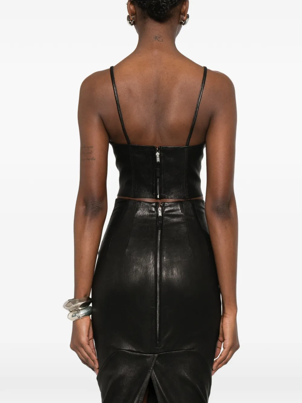 Rick Owens Top met V-hals Zwart