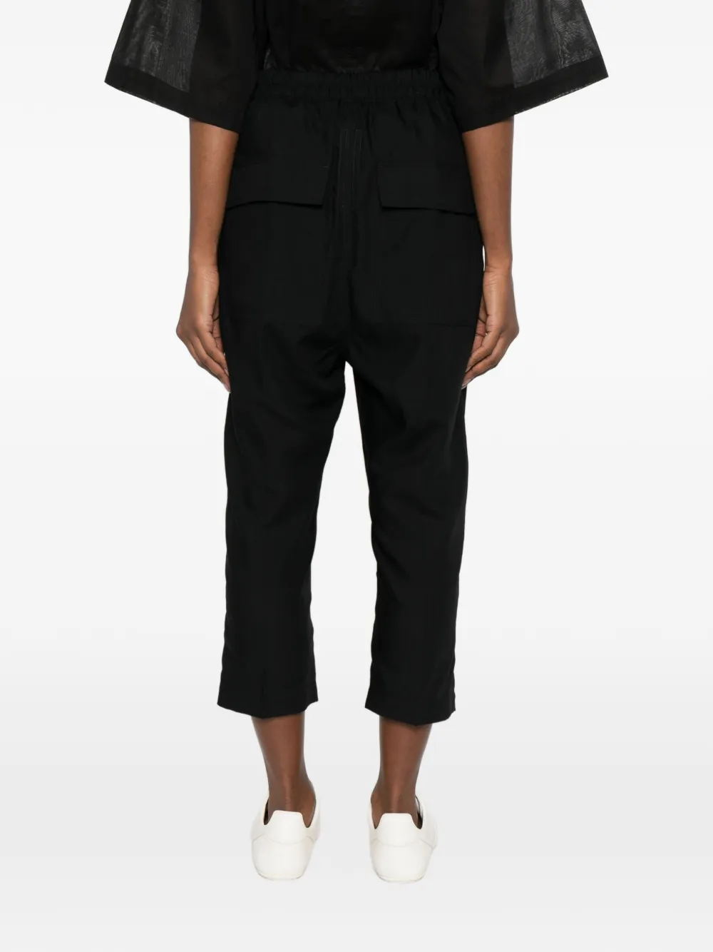 Rick Owens Astaired broek met trekkoord Zwart