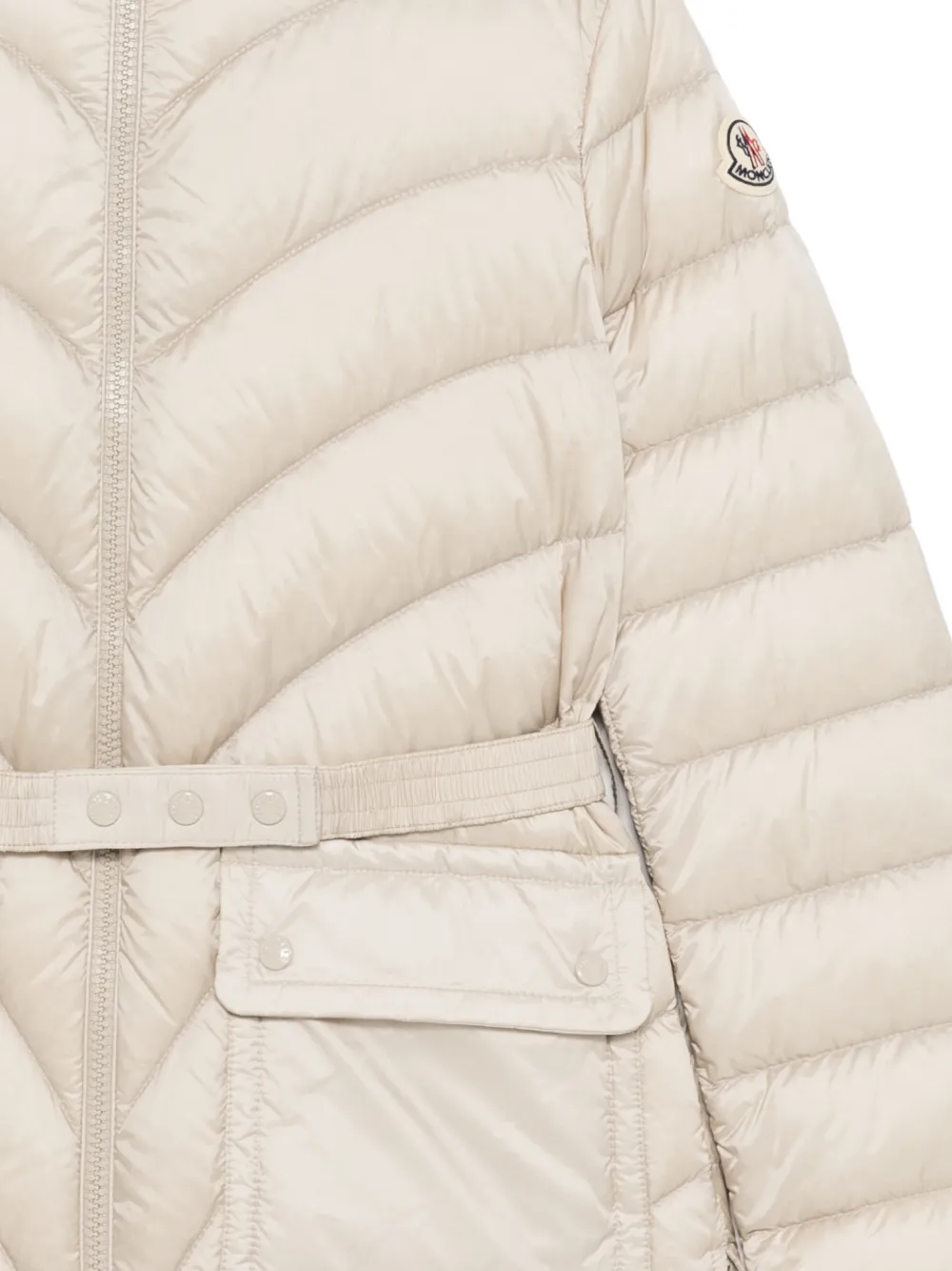 Hooded Belted Jacket