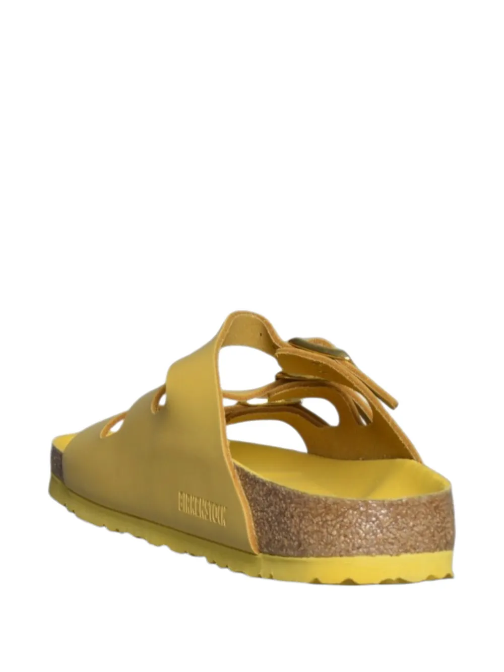 Birkenstock Florida sandalen met drievoudig bandje en gesp Geel
