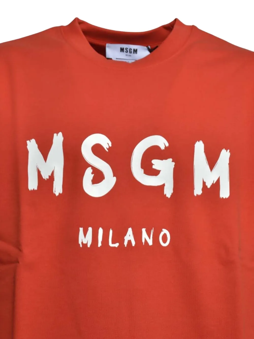  Msgm Crew-neck Sweatshirt - Red 