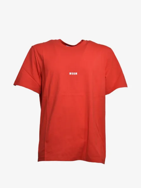 MSGM playera con logo estampado
