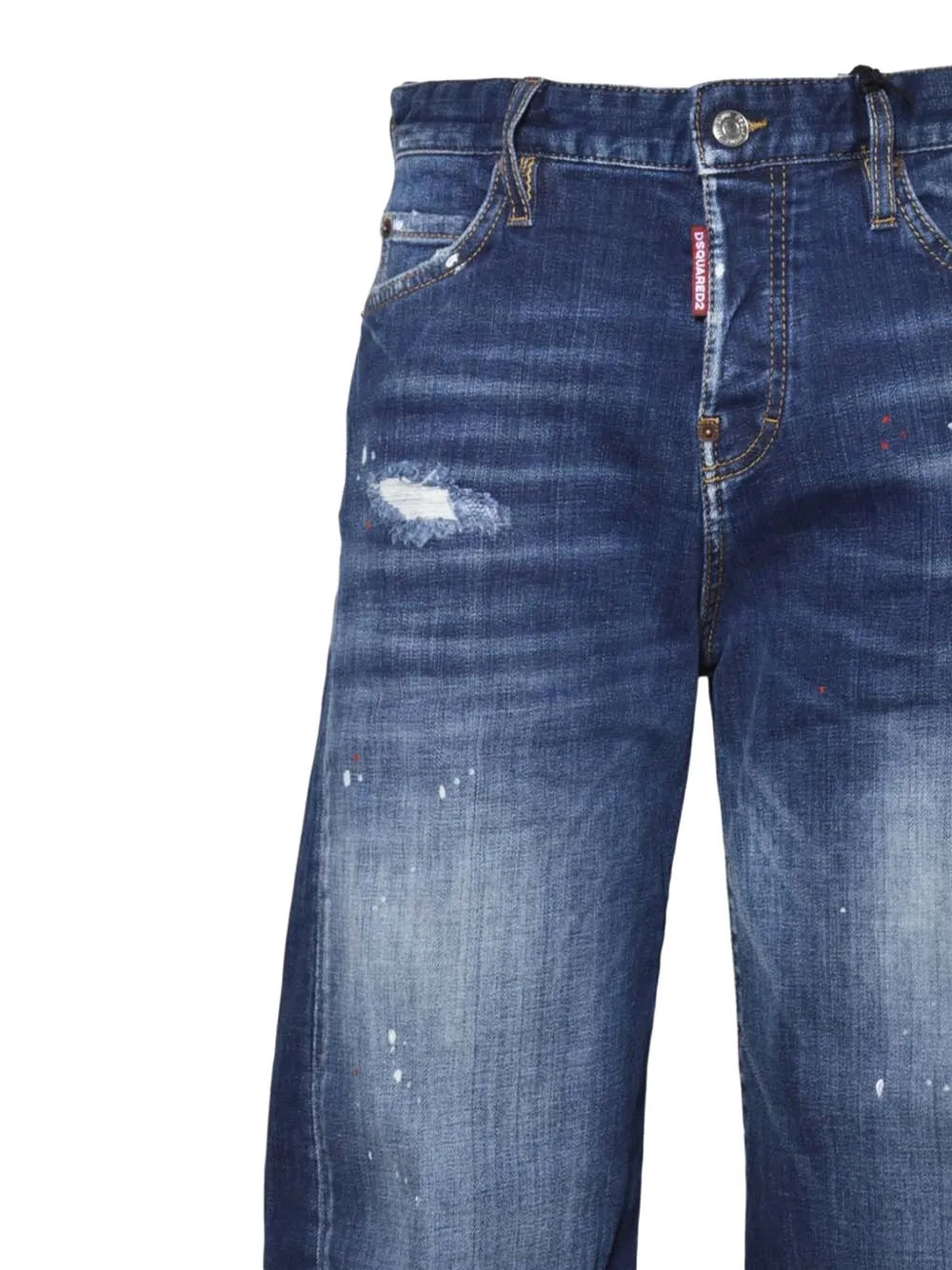 DSQUARED2 Gerafelde jeans Blauw