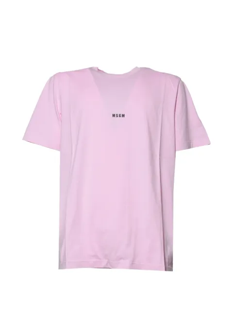 MSGM logo-print crew-neck T-shirt
