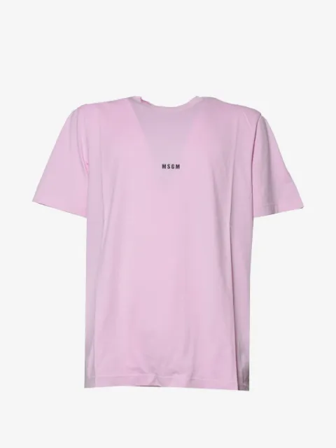 MSGM logo-print crew-neck T-shirt