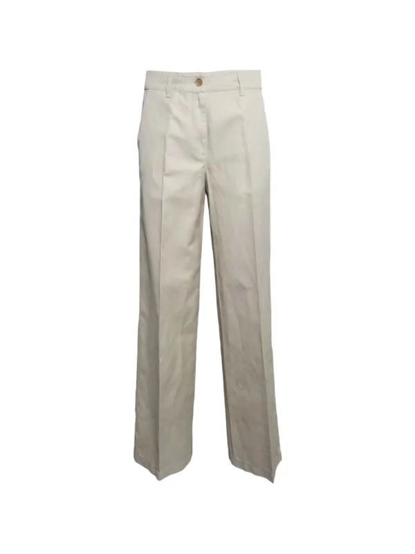 ASPESI Buttoned Trousers in Neutrals