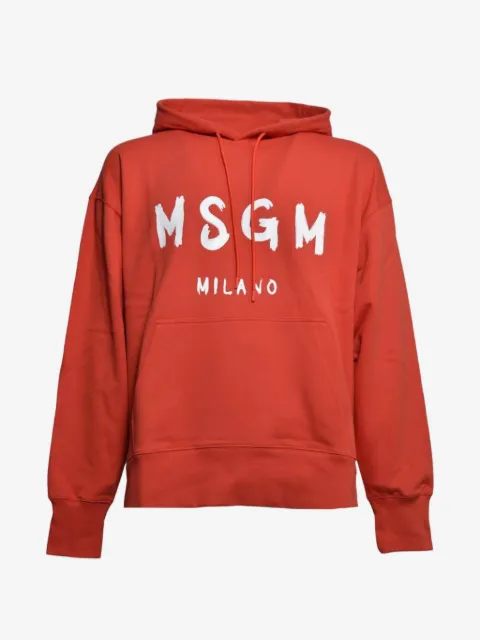 MSGM logo hoodie