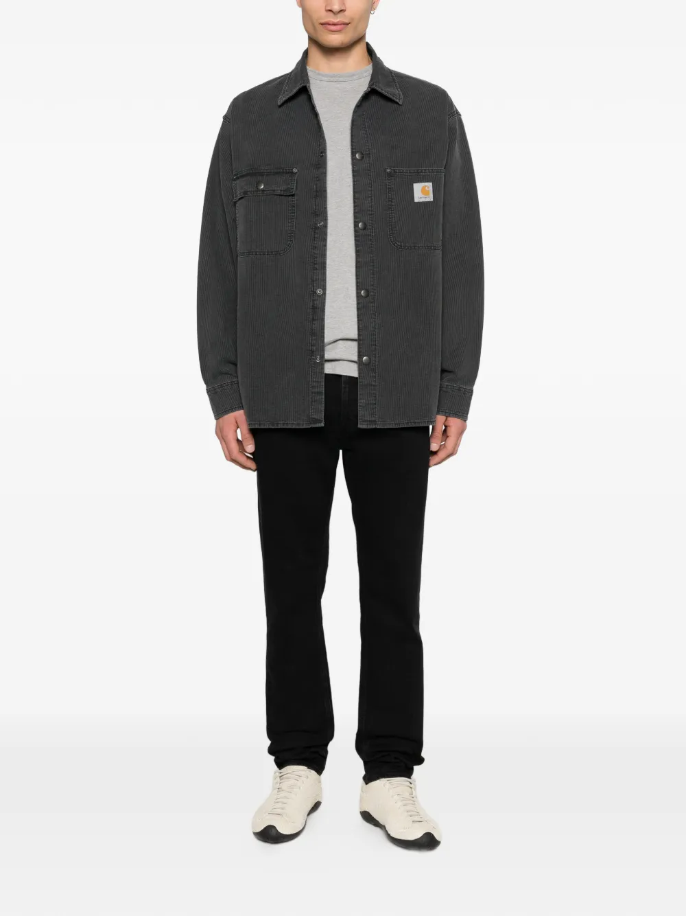 Carhartt WIP Parrish shirtjack Grijs